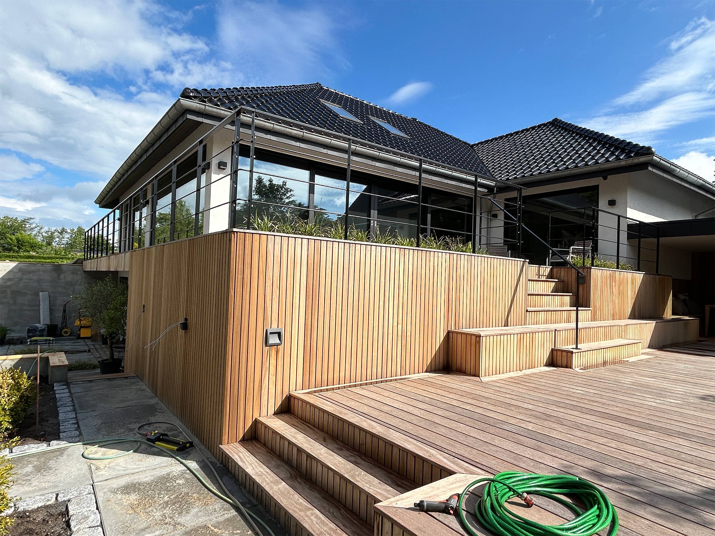 Terrasser og udemiljø til private hjem