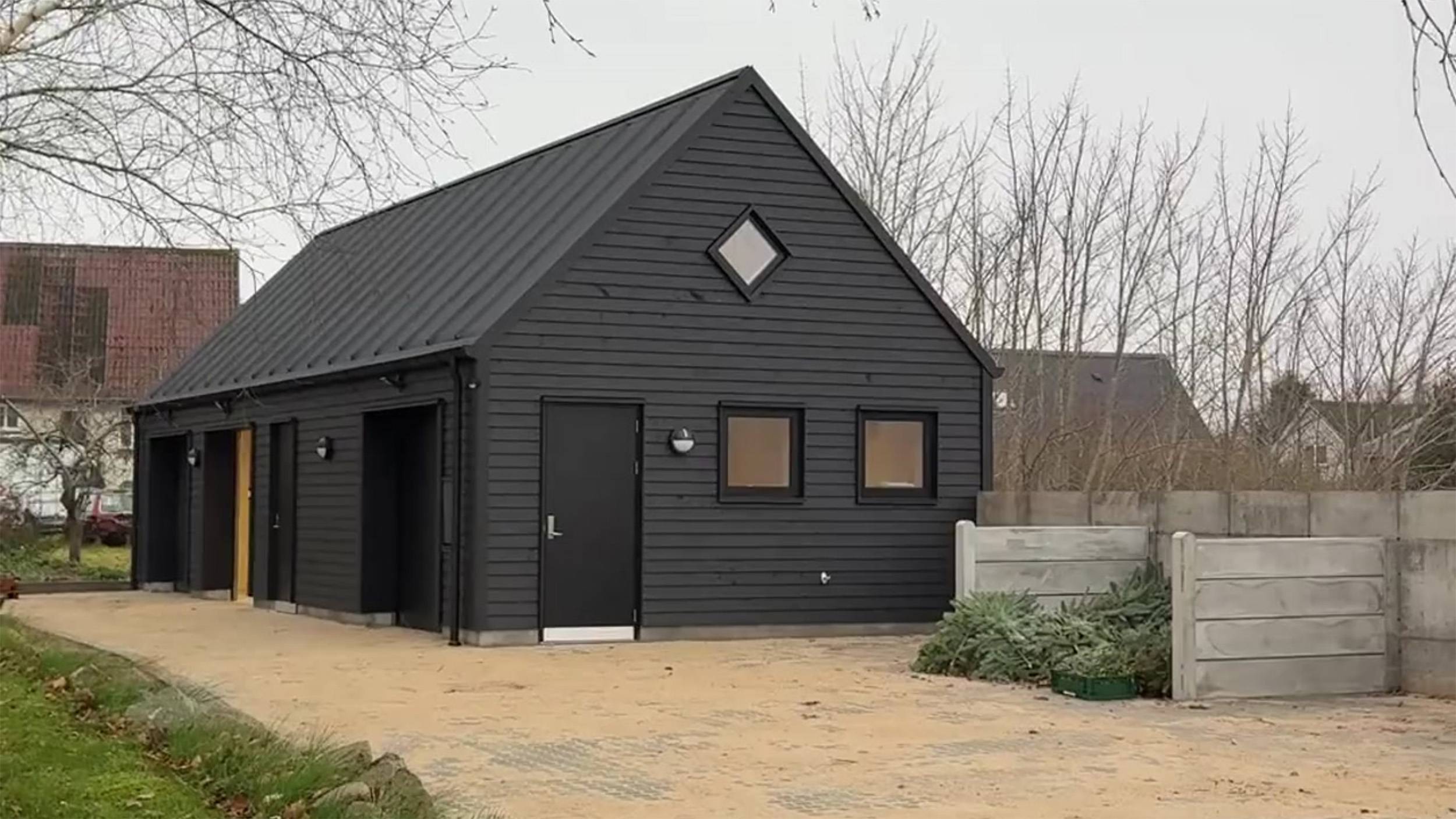 Nyt maskinhus til Aadum Kirke